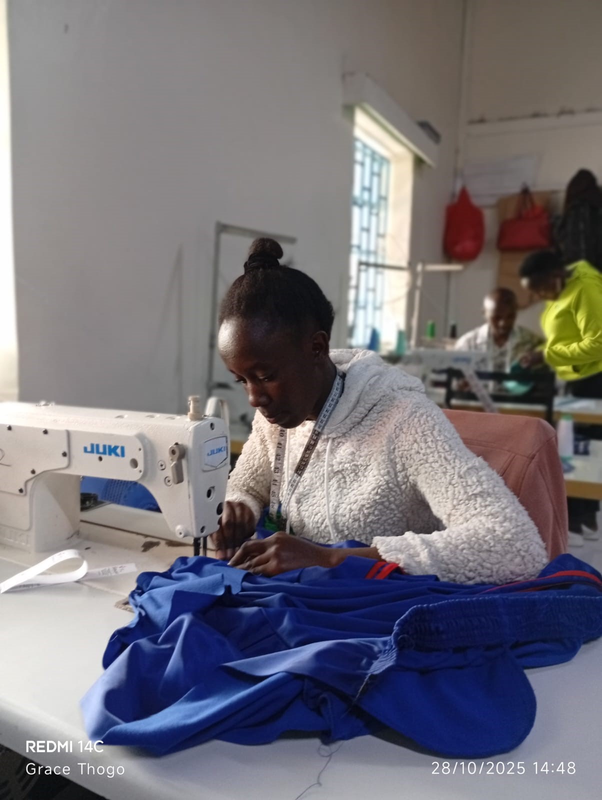 Faith Akoth - The textile program transformed my passion into a practical skill and a pathway to independence